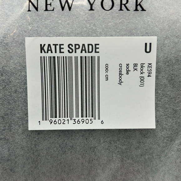 Kate Spade Sadie Crossbody Black - Picture 10 of 15